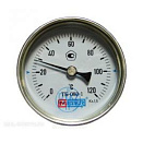 Термометр биметаллический осевой Дк80 120С L=80мм G1/2" ТБ80 Метер