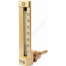 Термометр жидкостной виброустойчивый угловой 100С L=64мм G1/2" ТТ-В-150 150/64 Росма 00000002816