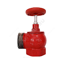 Клапан пожарный чугун угловой 90 гр КПКМ 50-1 Ду 50 1,6 МПа муфта-цапка Апогей 110045
