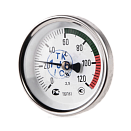 Термометр биметаллический осевой Дк63 120С L=50мм G1/2" ТБП-Т НПО ЮМАС