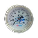 Термометр биметаллический осевой Дк63 160С L=80мм G1/2" ТБ63 Метер