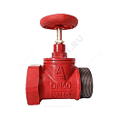 Клапан пожарный чугун прямой КПЧП 50-1 Ду 50 1,6 МПа муфта-цапка Апогей 110033