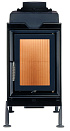 Закрытая топка с прямым стеклом HKD 6.1 side-opening door flat glass Door frame, black