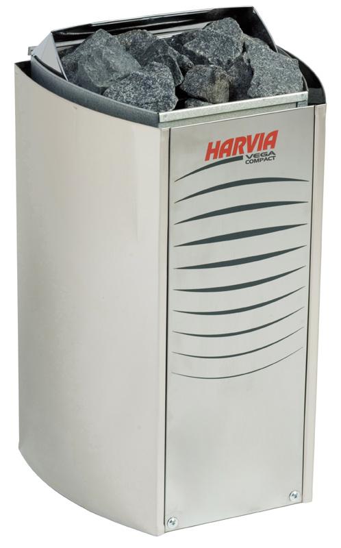 Электрическая печь Harvia Vega Compact BC23E Steel (Вега компакт)