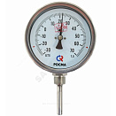 Термометр биметаллический радиальный Дк100 -30+70С L=64мм G1/2" БТ-52.211 Росма 00000002624
