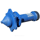 Гидрант пожарный подземный чугун Ду 100 2250 мм Ру10 синий модернизированный ГИДРОПРОМ-СПБ