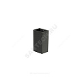 Стакан Rubik черный матовый Roca 816844024