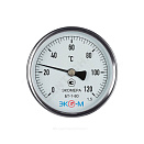 Термометр биметаллический осевой Дк80 120С L=40мм БТ-1-80 ЭКОМЕРА БТ-1-80-120С-L40
