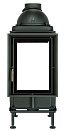 Двухсторонняя топка HKD 2.2 XL Tunnel 2 side-opening doors flat glass Door frame, black